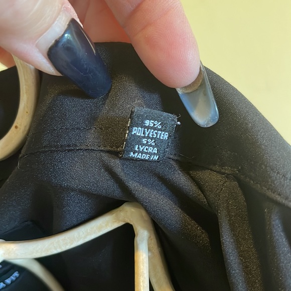 Jones New York Signature collection black dress blouse - Picture 5 of 6